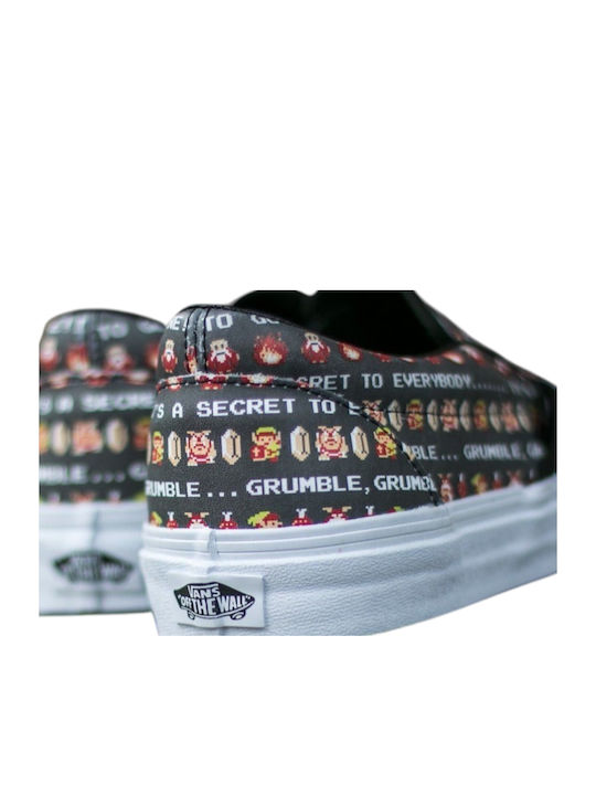 Nintendo Sneakers Μαύρα