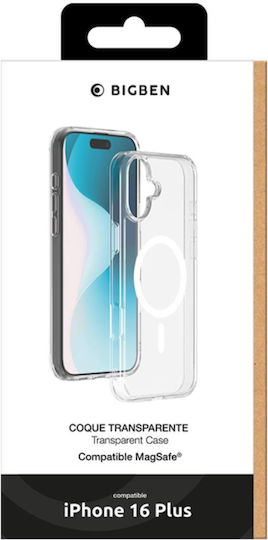 Bigben Protective Case Iphone 16 Plus Magsafe Transparent