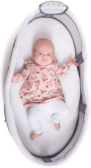 Bo Jungle Бебешка възглавница-гнездо B-Babysleeper Сив 42x86бр