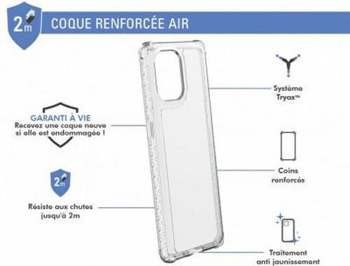 Force Case Reinforced Case Oppo Find X3 Pro Air Transparent