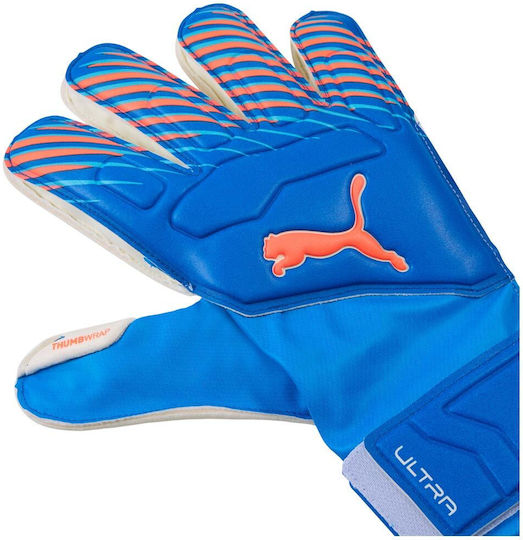 PUMA Ultra Match Protect Kids Goalkeeper Gloves Blue