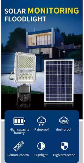 Gdsuper Solar LED Floodlight 100W with Remote Control