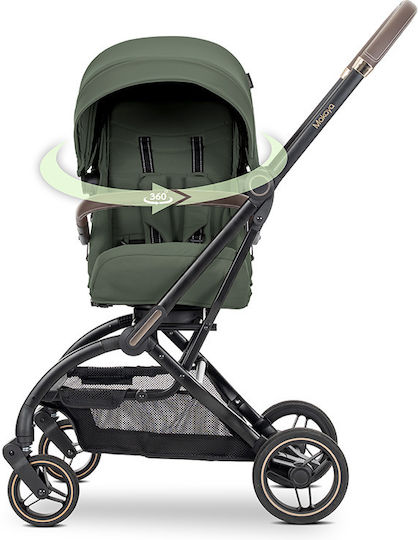 Lorelli Makaya Adjustable Baby Stroller Suitable for Newborn Green 9.15kg