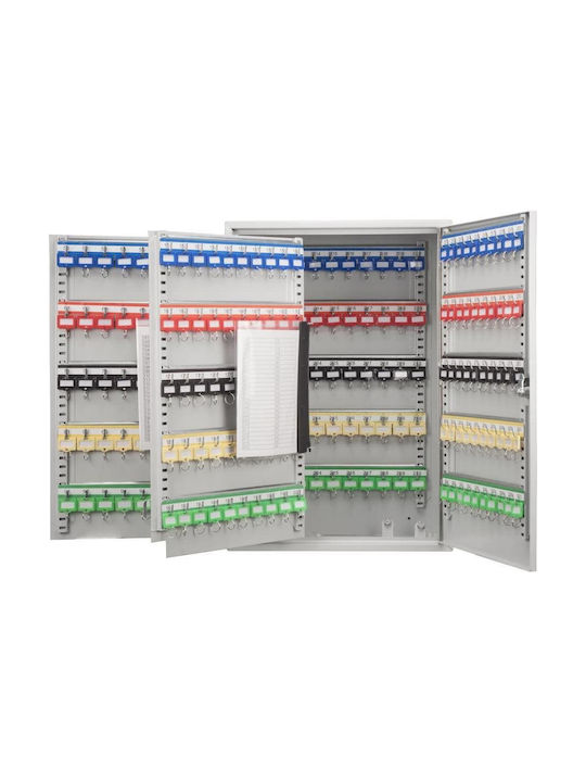 Arregui Agățătoare Chei De Perete Metalică PL300 300 Compartimente Cu Încuietoare 38x20.5x55cm