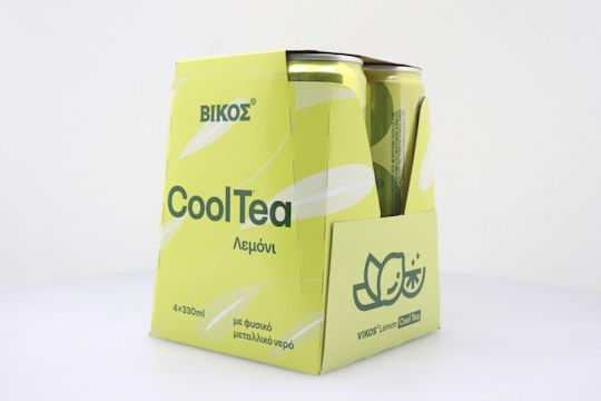 Vikos Ice Tea Lemon Non-Carbonated in Box 58560 4x330ml