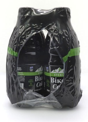 Vikos Cola with Carbonation in Bottle 56252 6x330ml