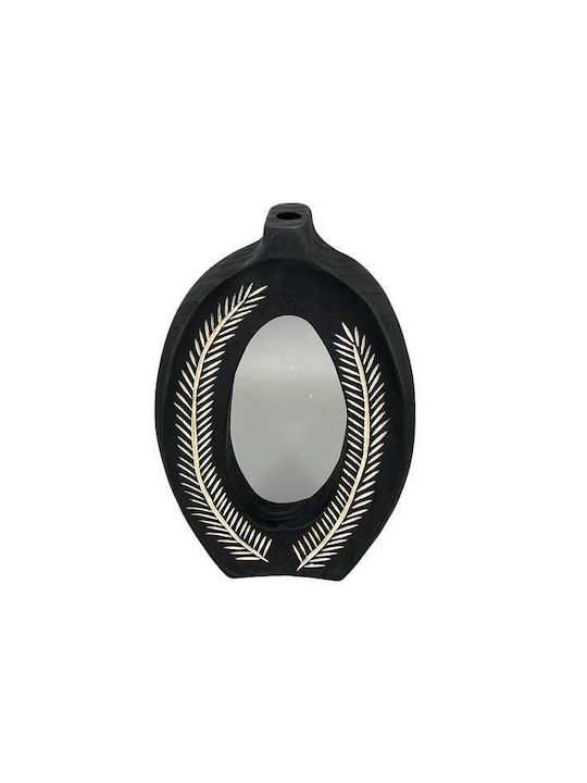Decorative Vase Black 26x7x40cm
