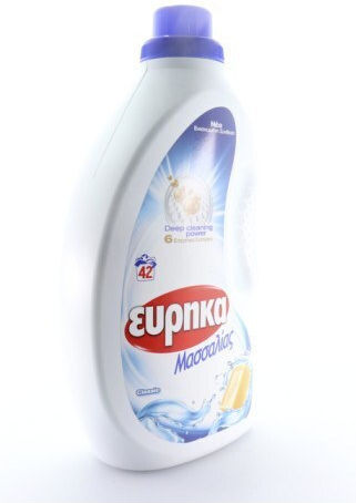 Ευρηκα Υγρό Απορρυπαντικό Ρούχων Μασσαλίας 1.68lt (42 Μεζούρες)