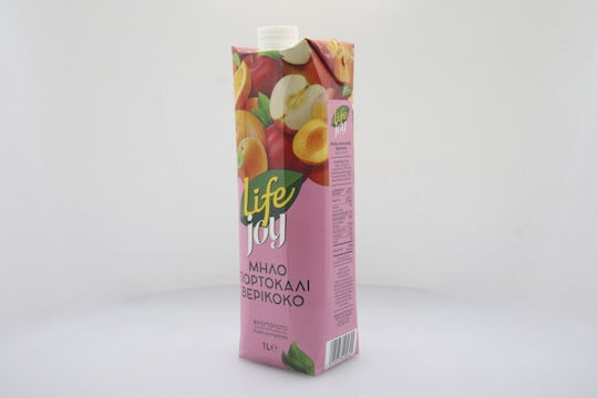 Life Χυμός Μήλο Βερύκοκο 1000ml