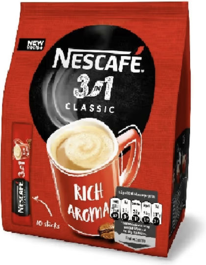 Nescafe 3in1 Classic Stick 10x16.5gr 1-49697