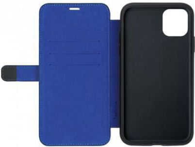 Beetlecase Faltbare Handyhülle Für iPhone 11 Pro Premium Leder Faltbare Kartenhülle Schwarz