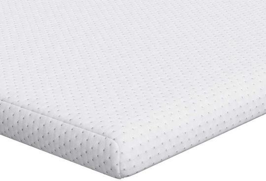 vidaXL Ανώστρωμα Ημίδιπλο Polyester 120x200x6εκ.