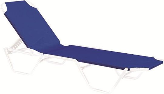 Woodwell Liegenbezug Creta Blau 199x62cm. Α281,1
