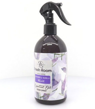 Frischer Raumspray-Duft 400ml Pumpe Lavendel & Vanille Entspannung 1-57205