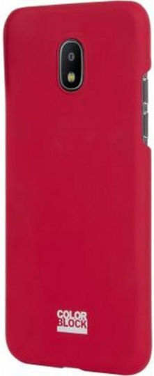 Color Block Case Galaxy J5 2017 Hard Red
