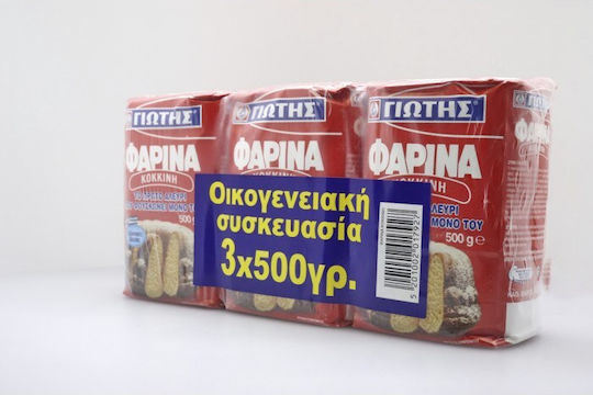 Giotis Farina Red 500g 3 Pieces