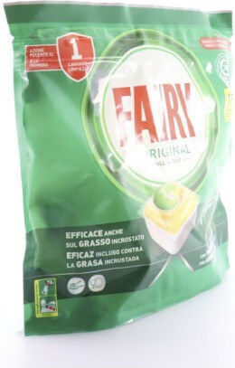 Fairy Original All in One 17 Dishwasher Pods Λεμόνι