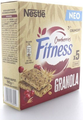 Nestle Фитнес Бар Овес с Кранбъри 38гр
