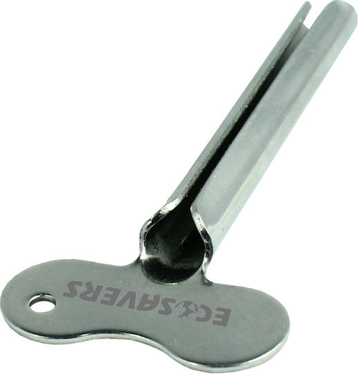 Ecosavers 0565 Zahnpasta-Quetscher Inox Silber