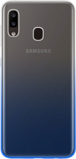 Color Block Soft Case Pack Galaxy A20e Ultra Resistant Black
