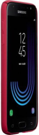 Farbblock Handyhülle Galaxy J3 2017 Hart Rot