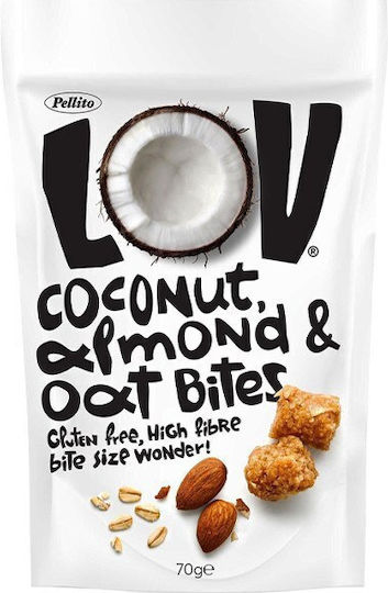 Μούσλι Mix Δημητριακών Lov Oat Bites-coconut-almond 70gr