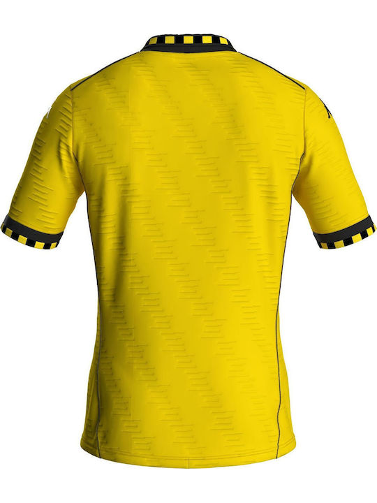 Kappa Kombat Παιδική Επίσημη Εκτός Έδρας Εμφάνιση Aris Fc 2025/26 Κιτρινο