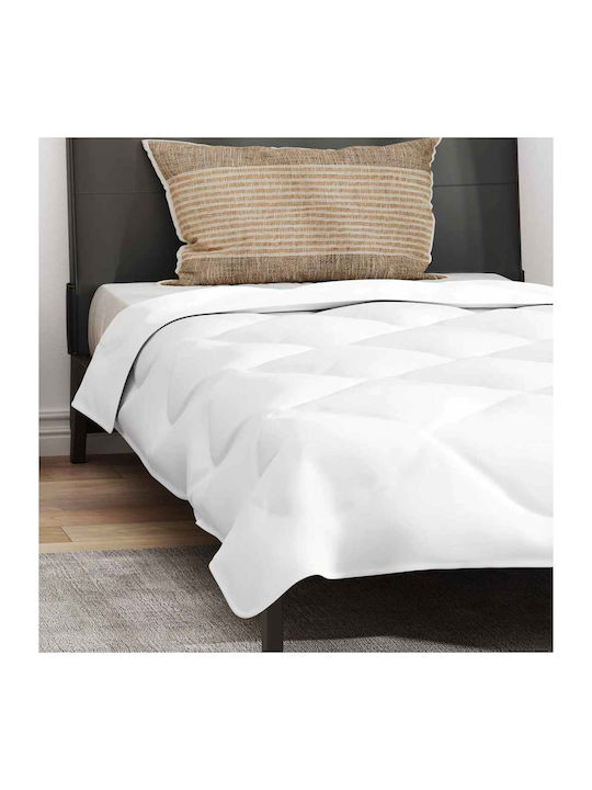 vidaXL Set Pătură Simplă 155x220 cm Alb