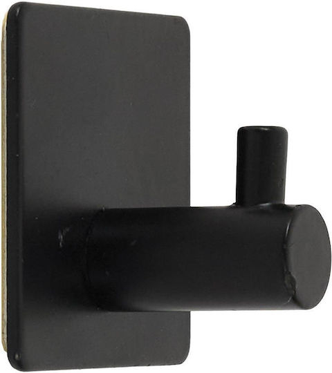 Je Cherche Une Idee Single Wall-Mounted Bathroom Freestanding Towel Rack ​7x15cm Inox Black