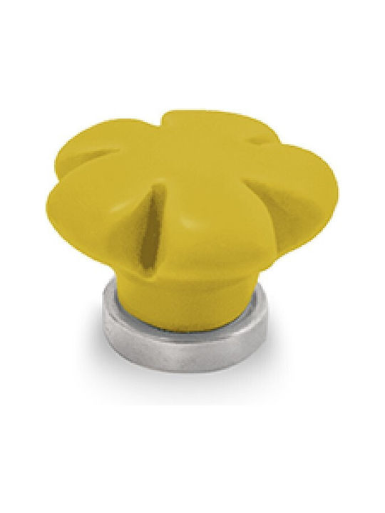 Conset C1079 Kids Knob Furniture made of Porcelain in Yellow Color 35mm 1pcs