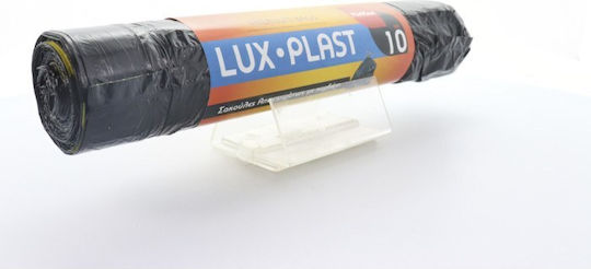 Luxury Fitness Σακούλες Απορριμάτων με Κορδόνι 95x70cm 10τμχ Λευκές