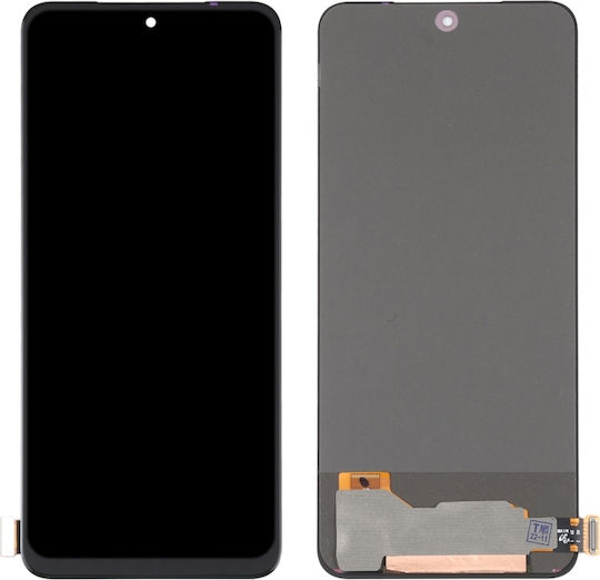 Οθόνη OLED OLED mit Touch-Mechanismus für Redmi Note 11S (Schwarz)