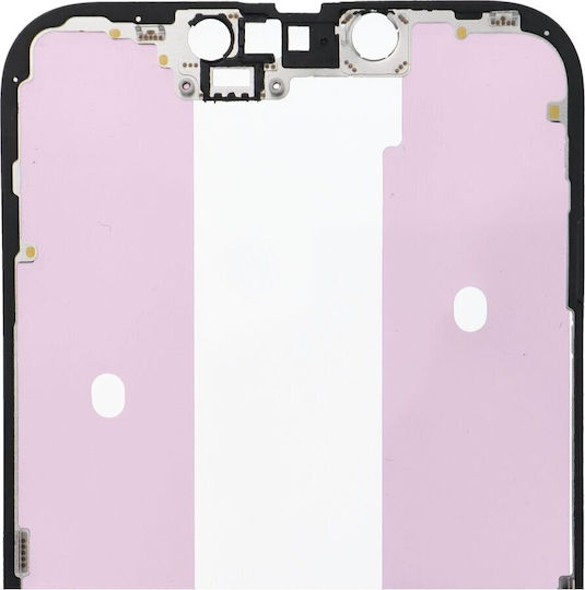 Οθόνη mit Touch-Mechanismus und Rahmen für iPhone 14 (Schwarz)