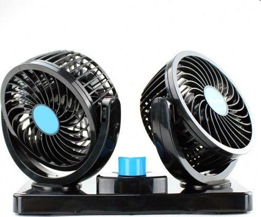 Double Car Fan USB
