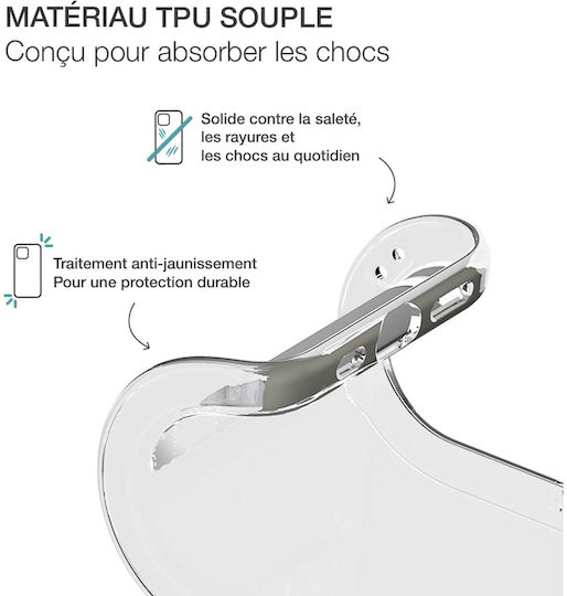 Husă Bigben Connected Honor Magic 7 Lite TPU Moale Transparentă Anti-Îngălbenire