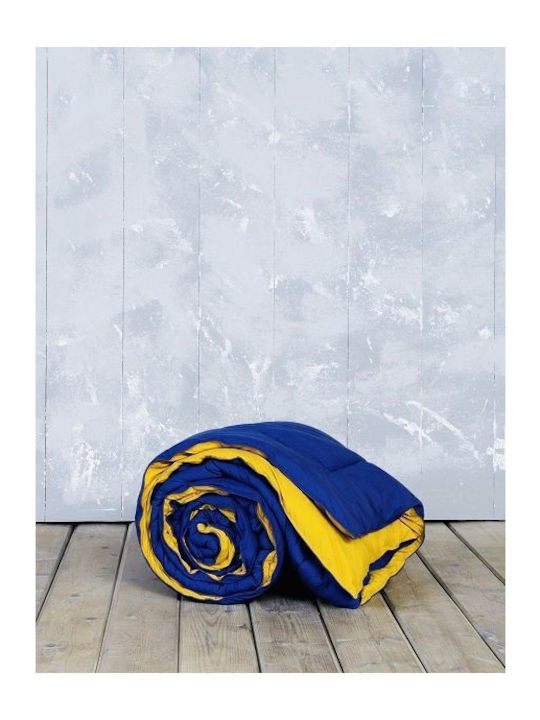 Nima Duvet Queen 220x240cm Blue-Orange