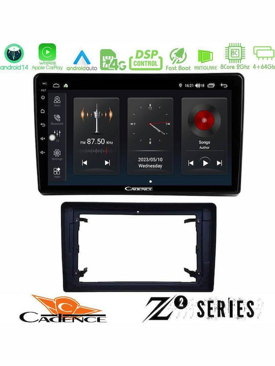 Bizzar Автомобилна Аудио Система (Блутут/USB/WiFi/GPS/Apple-Carplay/Android-Auto) с Тъчскрийн 10"