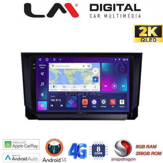 LM Digital Ηχοσύστημα Αυτοκινήτου για Mazda CX-9 2006 > 2013 (Bluetooth/USB/WiFi/GPS/Apple-Carplay/Android-Auto)