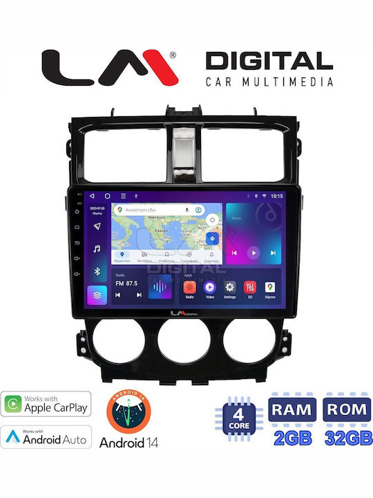 LM Digital Auto-Audiosystem für Mitsubishi Colt 2013 > (Bluetooth/USB/WiFi/GPS/Apple-Carplay/Android-Auto)