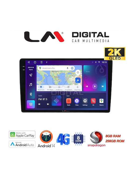 LM Digital Sistem Audio Auto pentru Ford Concentrare / Mondeo / Galaxie / S-Max 2008 > 2014 (Bluetooth/USB/WiFi/GPS/Apple-Carplay/Android-Auto)