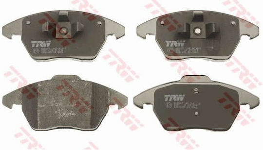 Set plăcuțe de frână față TRW Audi A1 Citroen C4 Peugeot 207 208 Seat Ibiza IV Skoda Citigo 71,4mm 156,4mm 19,0mm