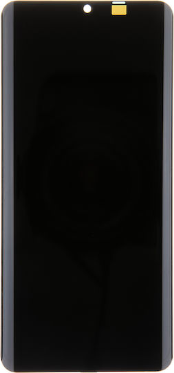 Huawei Οθόνη με Μηχανισμό Αφής και Πλαίσιο για Huawei P30 Pro (Μαύρο)