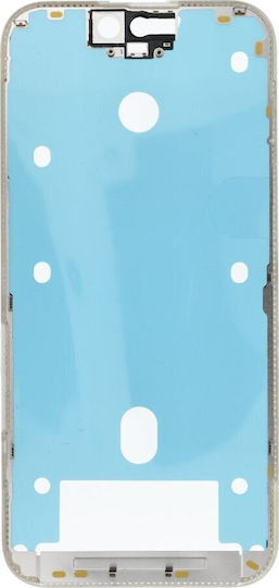 Екран със Сензорен Механизъм и Рамка за iPhone 15 Pro (Черен)