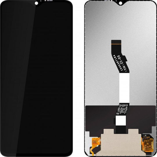 MP Οθόνη με Μηχανισμό Αφής και Πλαίσιο για Xiaomi Redmi Note 8 Pro (Μαύρο)