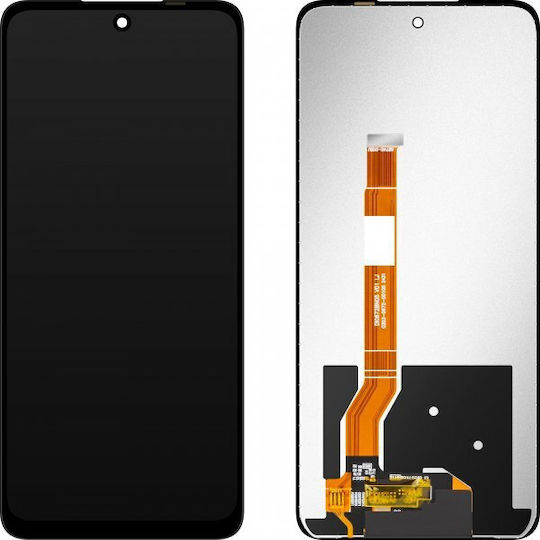 MP Ersatzbildschirm für Mobiltelefone für Realme C67 4G Schwarz