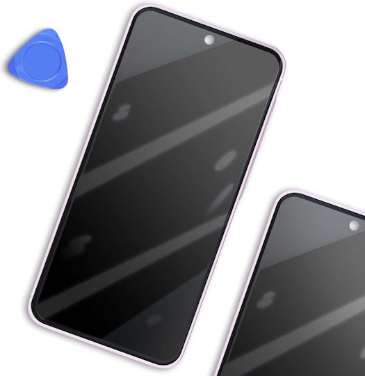Samsung Екран & Предна Панел A556b със Сензорен Механизъм за Samsung A556B Galaxy A55 5G (Лилав)