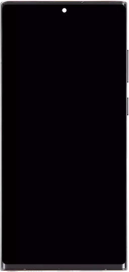 Screen OLED with Touch Mechanism and Frame for Samsung Galaxy S22 Ultra 5G S908B (Black)