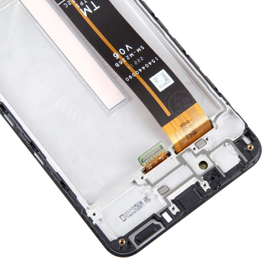 Οθόνη με Μηχανισμό Αφής και Πλαίσιο για Samsung SM-M236 GALAXY M23 (Μαύρο)