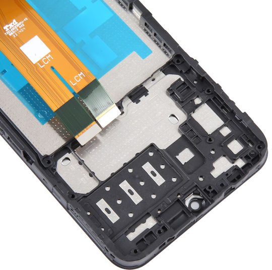 Οθόνη με Μηχανισμό Αφής και Πλαίσιο για Samsung Galaxy A14 SM-A145 4G (Μαύρο)