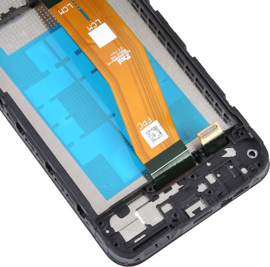Οθόνη με Μηχανισμό Αφής και Πλαίσιο για Samsung Galaxy A14 SM-A145 4G (Μαύρο)